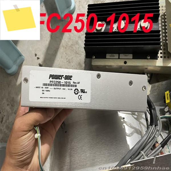 95% 새 정품 파워원 250W 15V 18.3A 전원 공급 장치 PFC250-1015용 테스트 완료 1개 제품 이미지