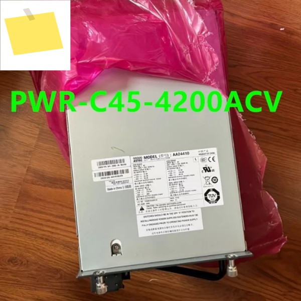 CISCO 4200W 전원 공급 장치 PWR-C45-4200ACV 341-0083-04 AA24410용 분해형 새것처럼 작동 1개 제품 이미지