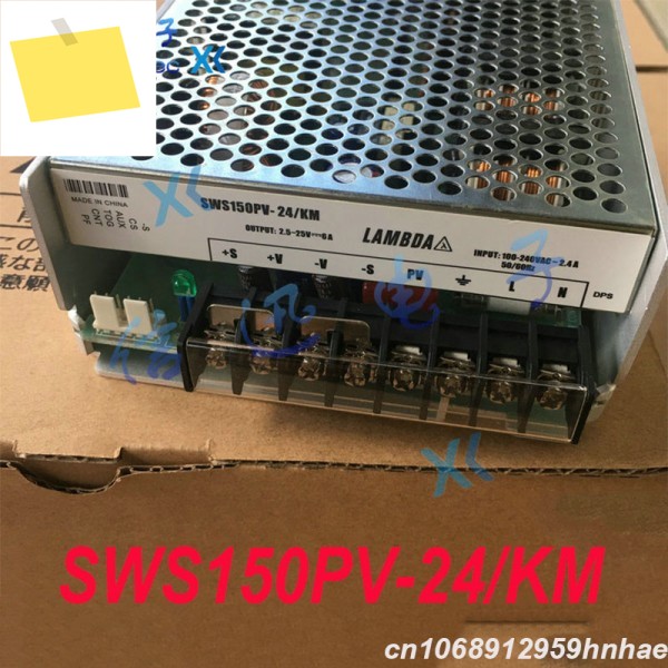 정품 100% 새 제품 LAMBDA AC100-240V 150W 24V 전원 공급 장치 SWS150PV-24KM 1개 제품 이미지