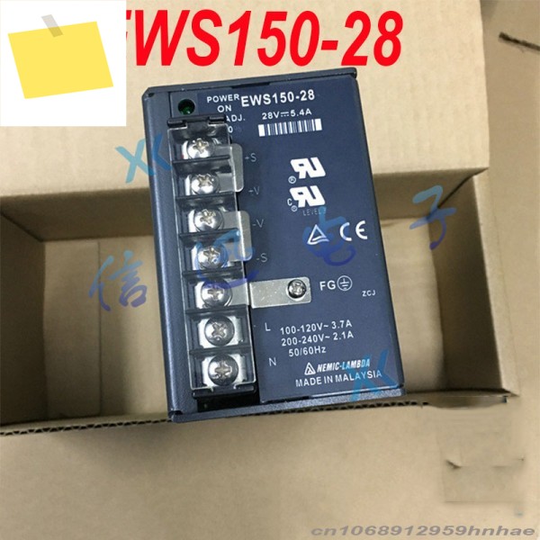 정품 100% 새 제품 LAMBDA 150W AC100-240V 28V 전원 공급 장치 EWS150-28용 1개 제품 이미지
