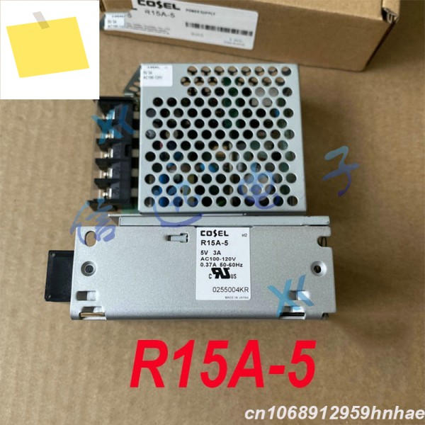 COSEL 15W AC100-120V 5V 3A 전원 공급 장치 R15A-5용 정품 100% 새 제품 1개 제품 이미지