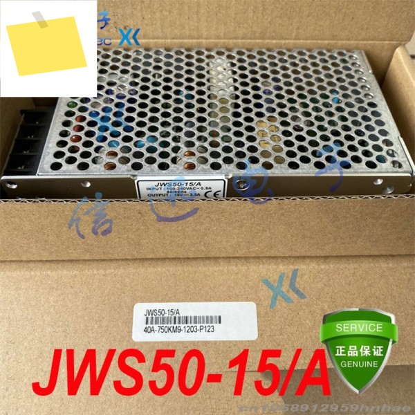 100% 새 정품 LAMBDA AC100-240V 3.5A 15V 50W 전원 공급 장치 JWS50-15A A 1개 제품 이미지