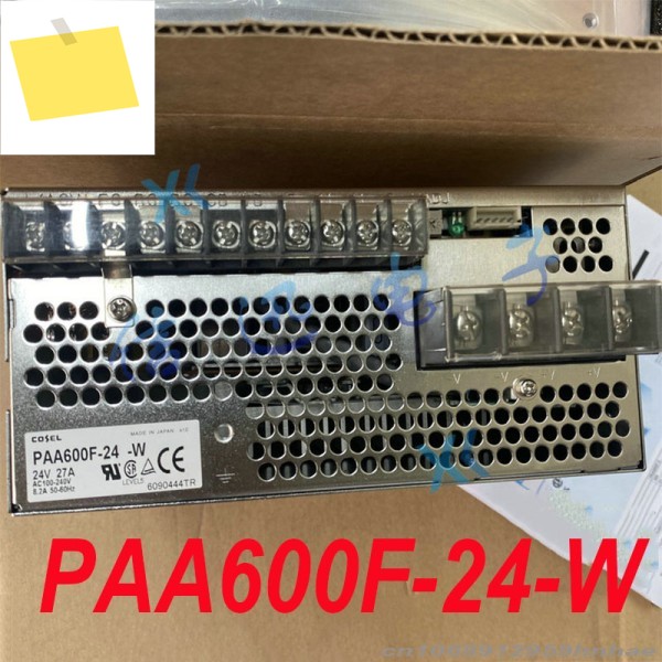 COSEL 600W AC120-240V 27A 전원 공급 장치용 정품 100% 새 제품 PAA600F-24-W 1개 제품 이미지