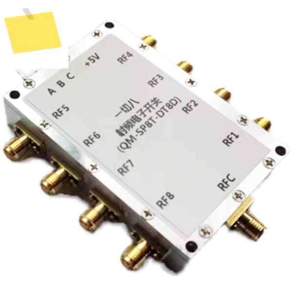 DC-8GHz SP8T 단극 8투 RF 스위치 모듈 제품 이미지