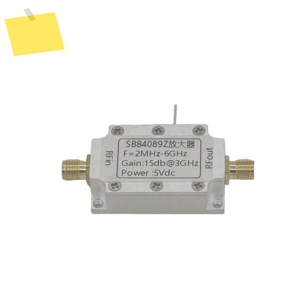 SBB4089 높은 평탄도 2M-6GHz 이득 15DB RF 신호 드라이버 또는 수신기 프런트 엔드 제품 이미지