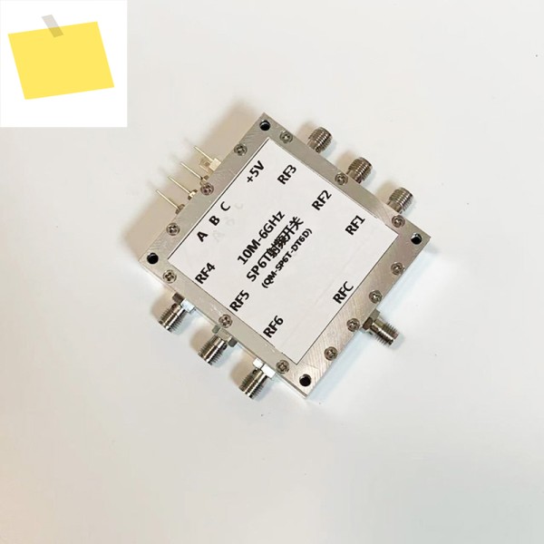 10M-6GHz SP6T RF 스위치 단극 6투 6개 선택 라우팅 제품 이미지