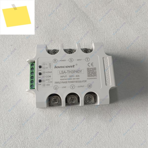 LONCONT LSA-TH3P40Y 40A, 3 상 AC 전압 조절 모듈, 새제품 제품 이미지