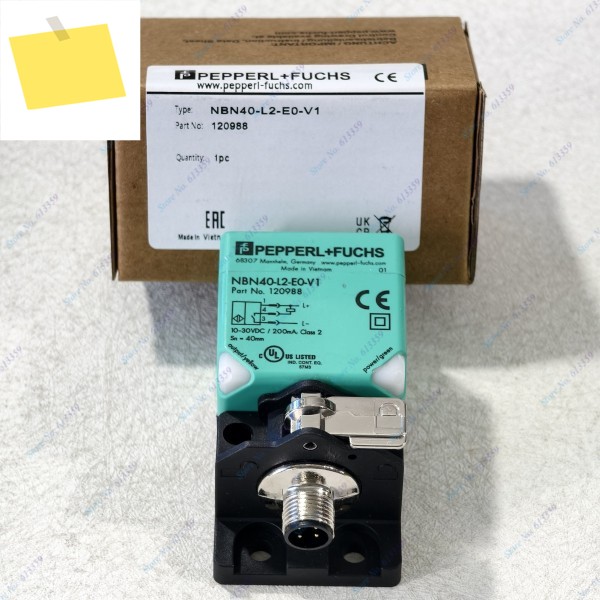 Pepperl + Fuchs P F 근접 스위치 센서, 고품질, NBN40-L2-E0-V1 또는 새제품 제품 이미지