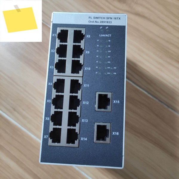 2891933 FL 스위치 SFN 16TX TP RJ45 12VDC...48VDC 산업용 이더넷 제품 이미지