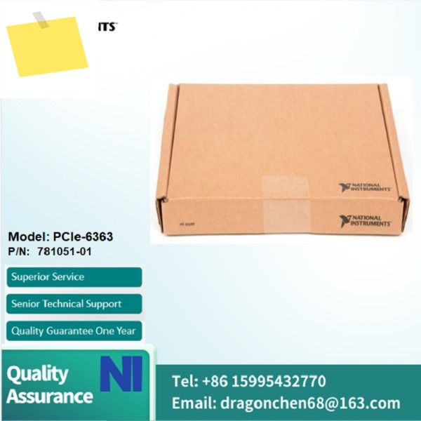 NI PCIe-6363 781051 -01 PCI Express, 32채널 AI16비트, 2MSs, DIO, 다기능 제품 이미지