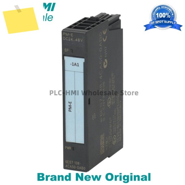 6ES7138-4CA50-0AB0 SIMATIC DP, PM-E 전원 모듈 ET 200S용; 24V-48V DC 정품 새 제품 제품 이미지