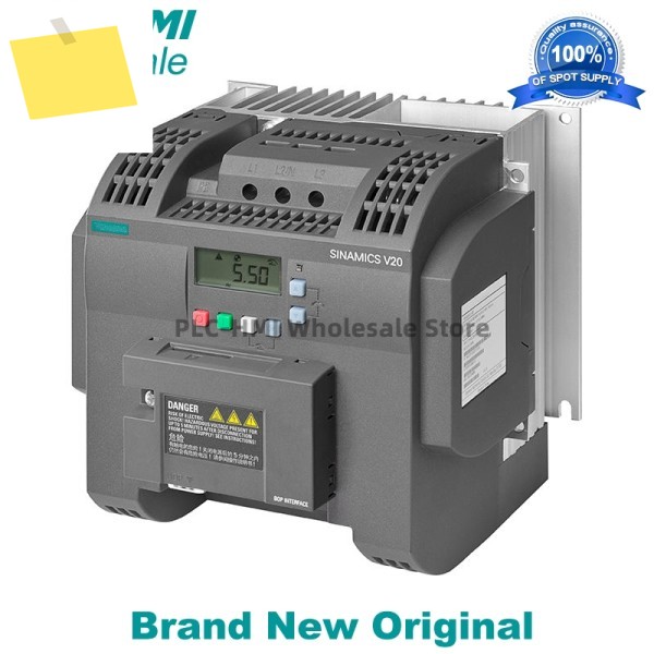 6SL3216-5BE17-5CV0 SINAMICS V20 평면 히트 싱크 380-480V 3 AC -15+10% 47-63Hz 새제품 제품 이미지