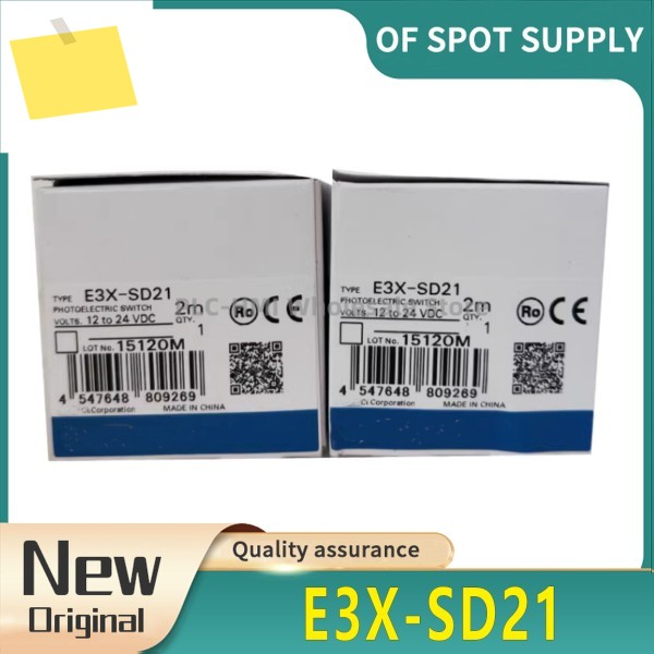광섬유 증폭기 E3X-SD21은 새 제품이며, 이 가능합니다 제품 이미지