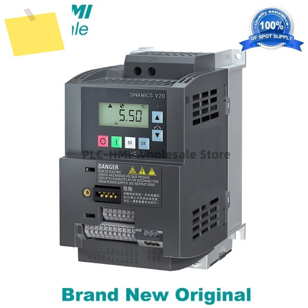 6SL3210-5BE21-1CV0 SINAMICS V20 380-480 V 3 AC -15+10% 47-63Hz 정격 출력 1.1 kW 새제품 제품 이미지