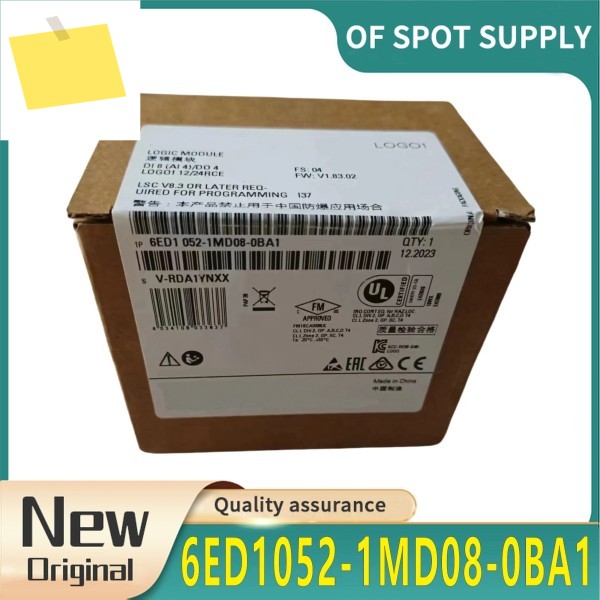 신품 6ED1052-1MD08-0BA1 LOGO 기본 PLC 호스트 모듈 제품 이미지