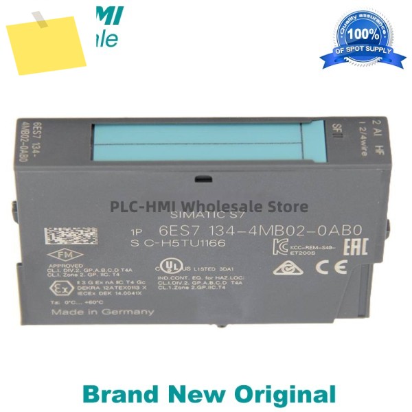 6ES7134-4MB02-0AB0 SIMATIC DP, 전자 모듈 2 AI 고급 기능 ET 200S용 새제품 제품 이미지