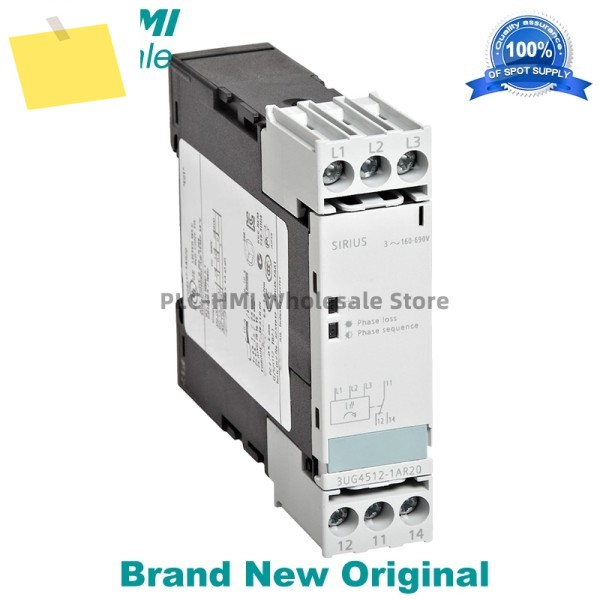 3UG4512-1AR20 아날로그 모니터링 릴레이 위상 결함 및 순서 3 x 160...690 V 새제품 제품 이미지
