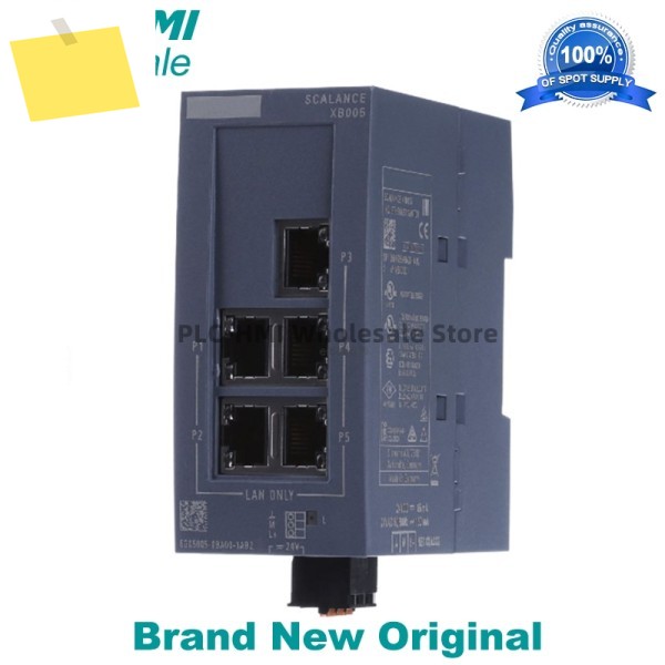 6GK5005-0BA00-1AB2 SCALANCE XB005 비관리형 새제품 제품 이미지