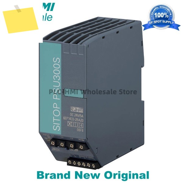 6EP1433-2BA20 SITOP PSU300S 24V5A 안정화 전원 공급 장치 입력: 400-500V 3 AC 정품 새 제품 제품 이미지