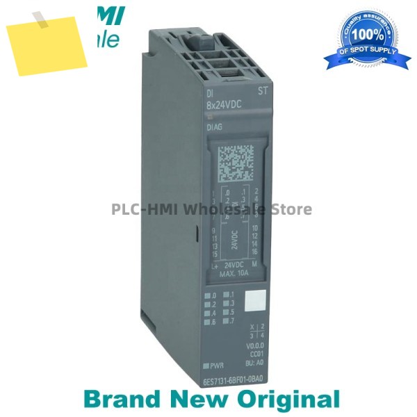 6ES7131-6BF01-0BA0 SIMATIC ET 200SP, 디지털 입력 모듈, DI 8x 24V DC 표준 새제품 제품 이미지
