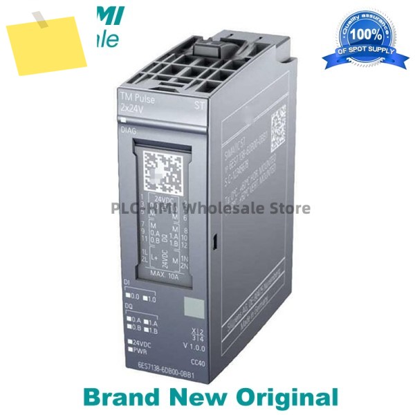 6ES7138-6DB00-0BB1 SIMATIC ET 200SP, TM 펄스 2x24V PWM 및 출력 2채널 정품 새 제품 제품 이미지