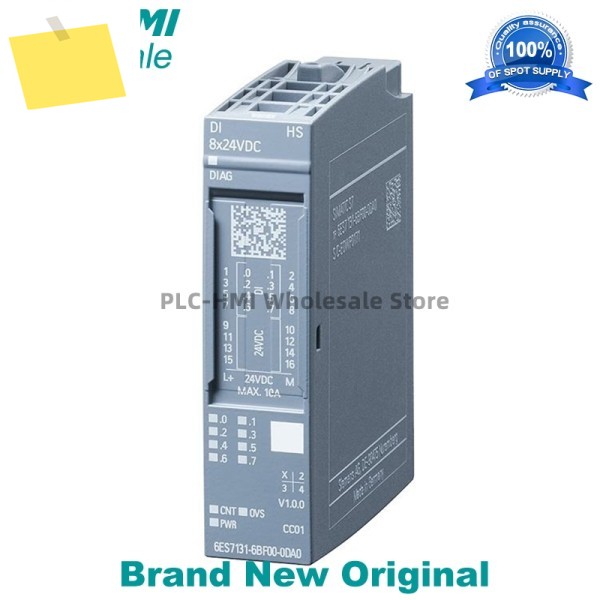 6ES7131-6BF01-0AA0 SIMATIC ET 200SP, 디지털 입력 모듈, DI 8x 24V DC 기본형 새제품 제품 이미지