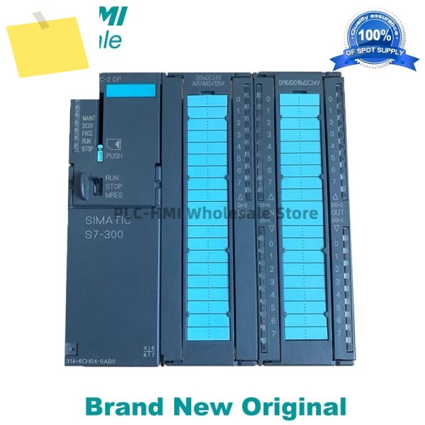 6ES7314-6CH04-0AB0 SIMATIC S7-300, CPU 314C-2 DP 컴팩트 MPI 포함, 24 DI16 DO 새제품 제품 이미지