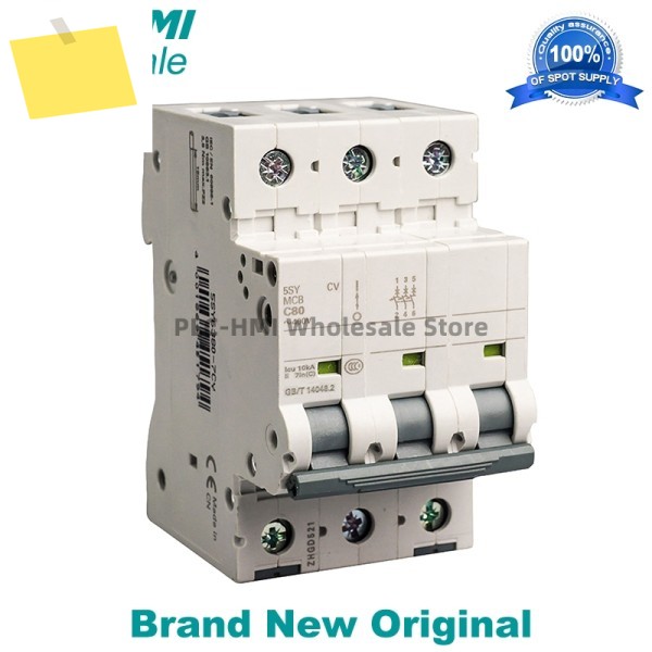 5SY4340-7 소형 회로 차단기 400V 10kA, 3극, C형, D=70mm 정품 새 제품 제품 이미지