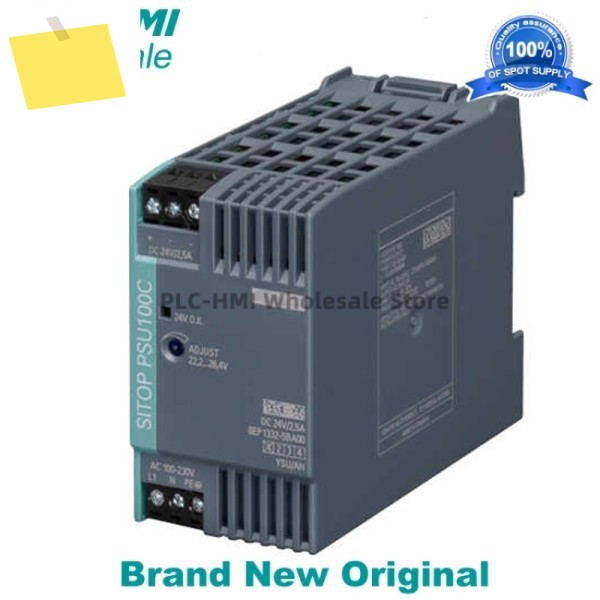 6EP1332-5BA00 SITOP PSU100C 24V2.5A 안정화 전원 공급 장치 입력: 120-230V AC 정품 새 제품 제품 이미지