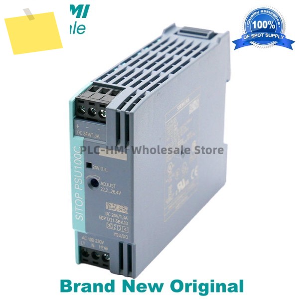 6EP1331-5BA10 SITOP PSU100C 24V1.3A 안정화 전원 공급 장치 입력: 120-230V AC 정품 새 제품 제품 이미지