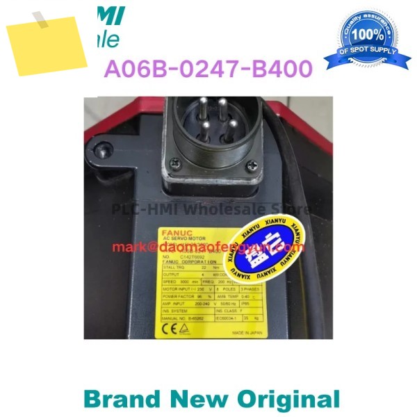 A06B-0247-B400 중고 서보 모터 테스트 완료됨 제품 이미지