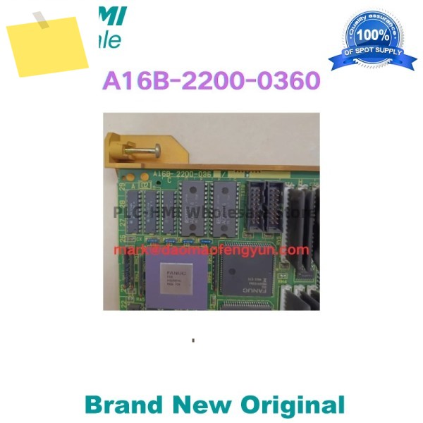 A16B-2200-0360 중고 회로 기판 테스트 완료, OK 제품 이미지