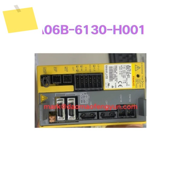 A06B-6130-H001 중고 서보 드라이브 테스트 완료됨 정상 제품 이미지