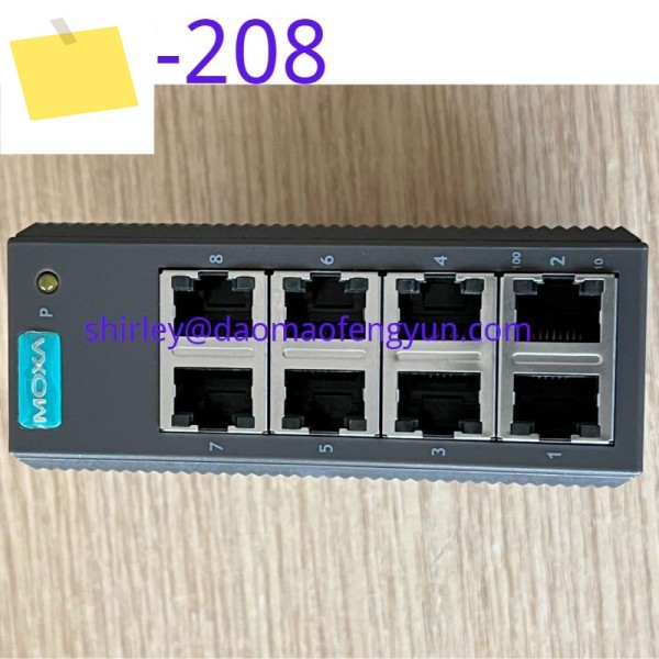 중고 EDS-208 MOXA 8포트 산업용 이더넷 스위치 제품 이미지
