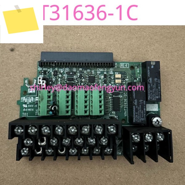 중고 ETC740121 또는 122 Yaskawa 주파수 변환기 A1000 배선 터미널 IO 보드 신호 YPHT31636-1C 제품 이미지