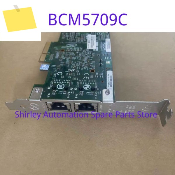 중고 BCM5709C PCI-E X4 듀얼 포트 네트워크 카드 제품 이미지