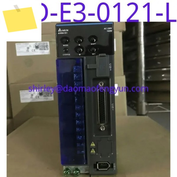 신품 델타 서보 드라이버, E3 시리즈, 펄스 제어, 100와트 ASD-E3-0121-L 제품 이미지