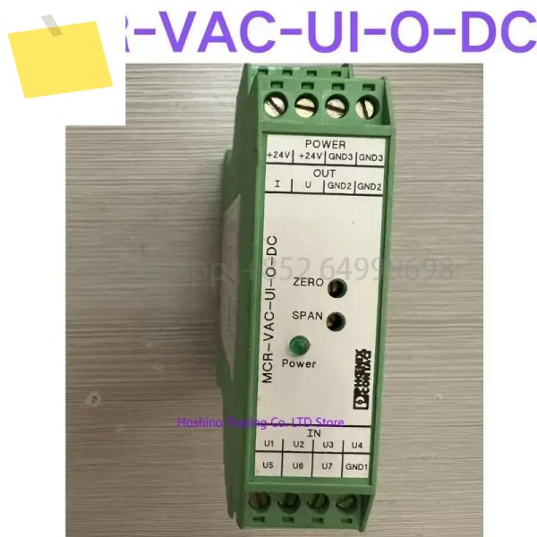 중고 테스트 OK 전압 측정 트랜스미터 MCR-VAC-UI-O-DC 제품 이미지