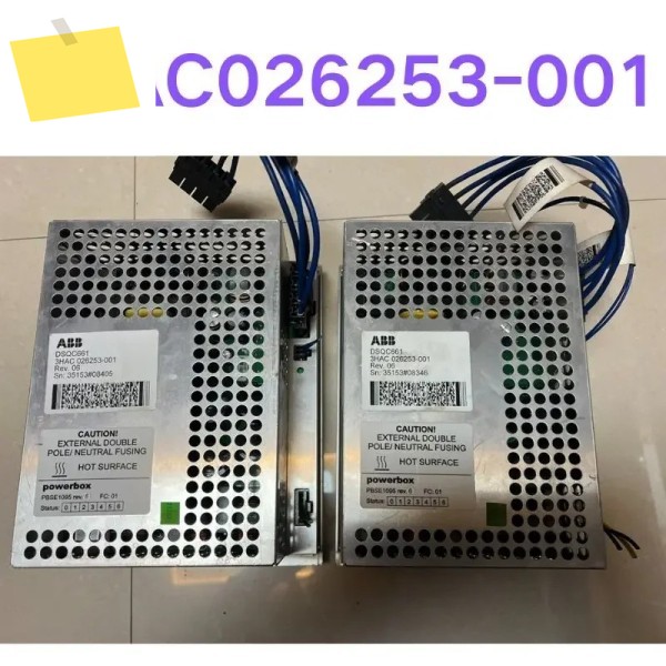 중고 테스트 OK 로봇 전원 모듈 DSQC661 3HAC026253-001 제품 이미지