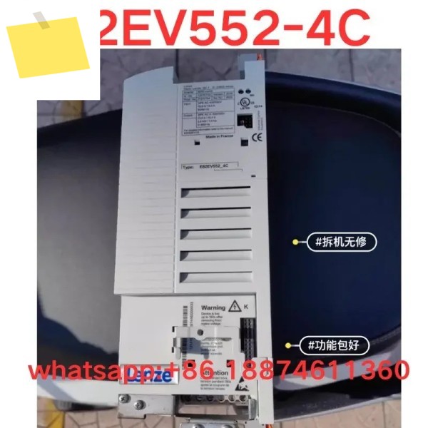 중고 테스트 OK 8200 주파수 변환기 E82EV552-4C 5.5kw, 380v 나와 제품 이미지