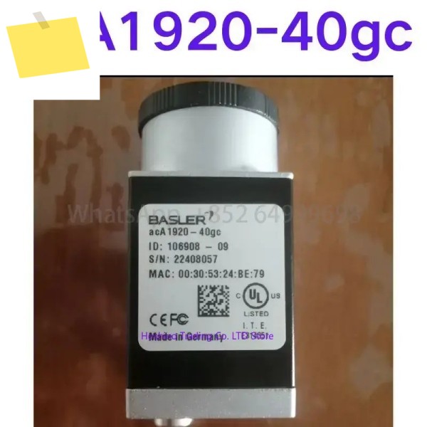 중고 테스트 OK 산업용 카메라 acA1920-40gc 제품 이미지