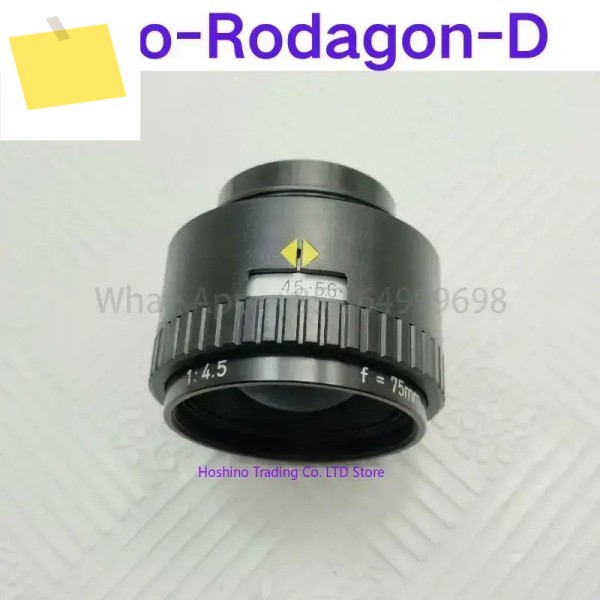 중고 APO Rodagon D 2x 754.5 고해상도 렌즈는 테스트를 거쳤으며 기능은 그대로 유지되었습니다 제품 이미지
