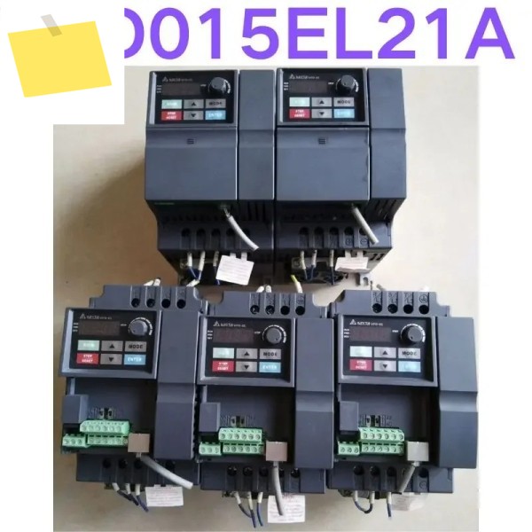 중고 테스트 OK 주파수 변환기 1.5KW, VFD015EL21A 원래 분해 220V 제품 이미지