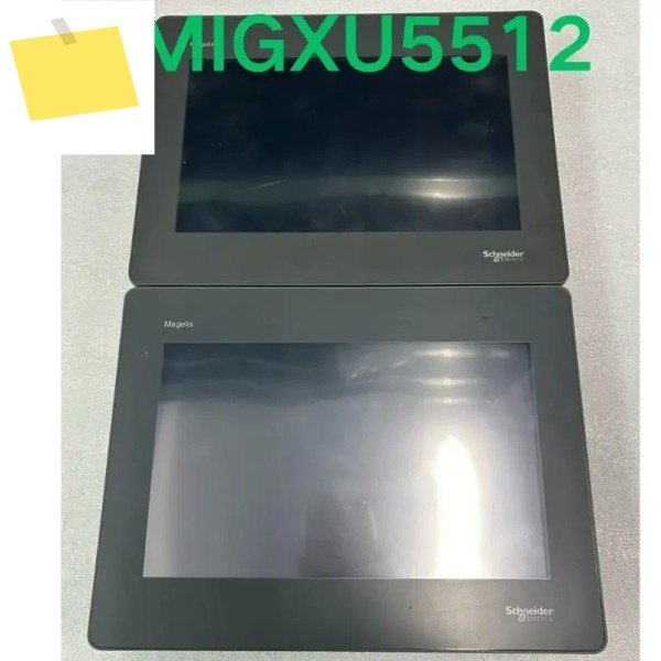 중고 테스트 OK 슈나이더 터치스크린 HMIGXU5512 제품 이미지