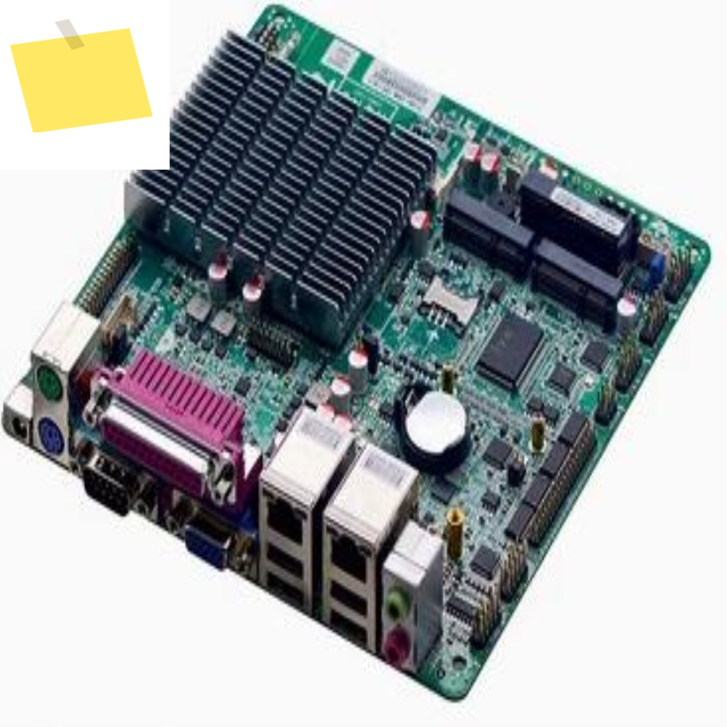 J1900 마더보드 Mini-ITX SBC IPC 메인보드 산업용 팬리스 ITXATOM 쿼드 코어 DC-12V COM LAN LVDS VGA 포함 제품 이미지