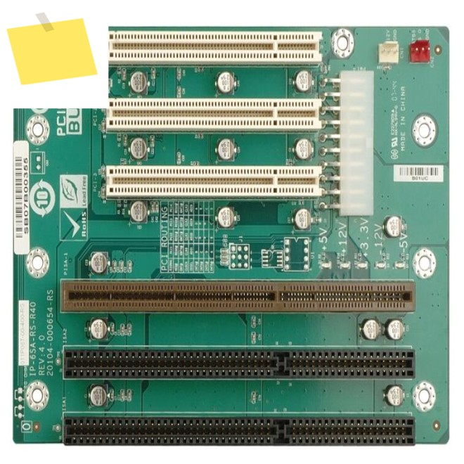 IP-6SA-RS-R40 산업용 패시브 PCISA 백플레인 CPU 카드, ATX 전원 인터페이스 지원, IPC 3 버스 슬롯 2 새제품 제품 이미지