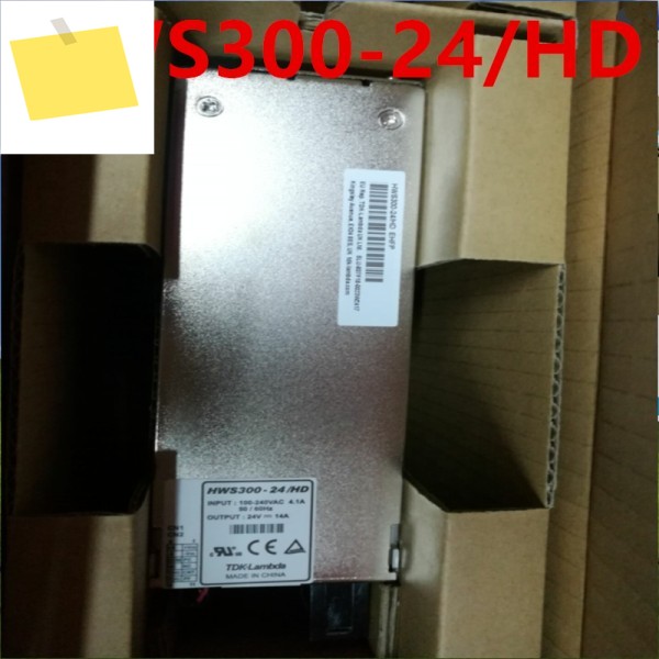 TDK-LAMBDA HWS300 용 정품 전원 공급 장치, HD 24V, 14A, 새제품 제품 이미지