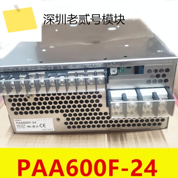 COSEL PAA600F 24V27A 용 새 원본 전원 공급 장치 제품 이미지