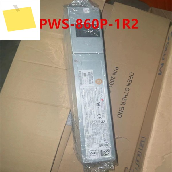 슈퍼마이크로용 오리지널 PSU, 860W 전원 공급 장치 PWS-860P-1R2, 거의 새제품 제품 이미지