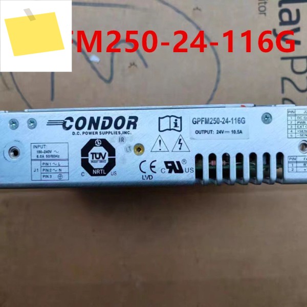 CONDOR 24V10.5A 250W 전원 공급 장치 GPFM250-24-116G 용 기존 분해 제품 이미지